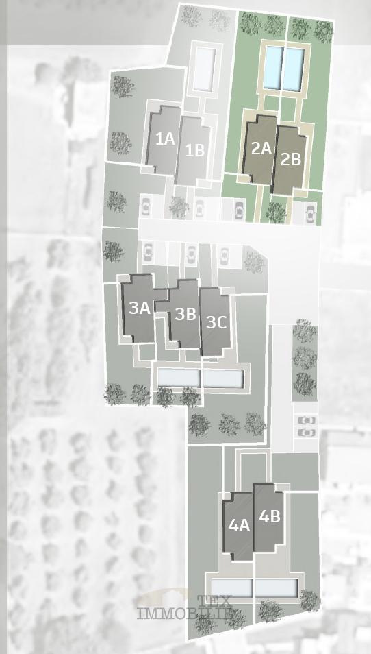 Case allo stato grezzo in un esclusivo complesso residenziale