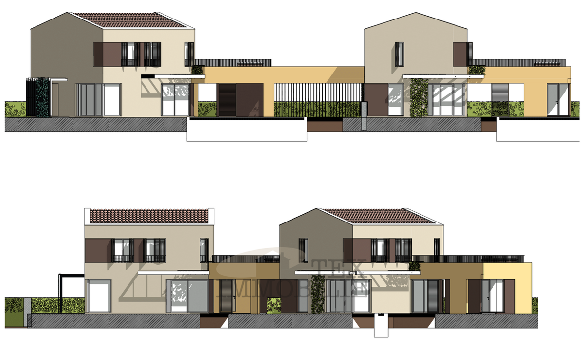 Terreno edificabile con permesso e progetto – Parenzo, 7 km dal mare