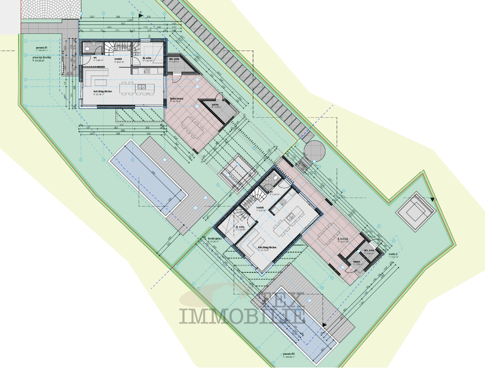 Terreno edificabile con permesso e progetto – Parenzo, 7 km dal mare