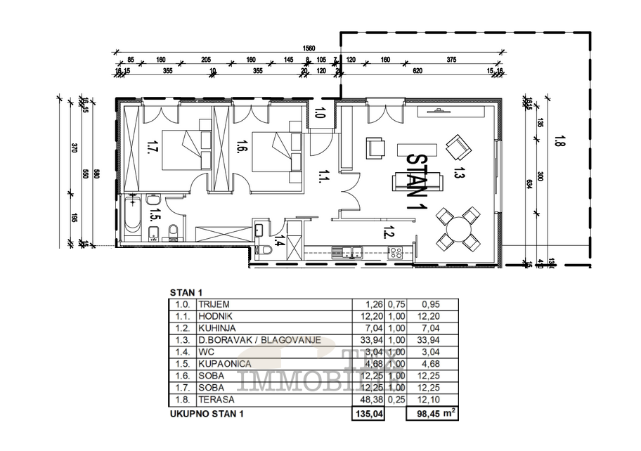 Splendido appartamento al piano terra con ampio giardino e piscina – zona tranquilla vicino a Parenzo