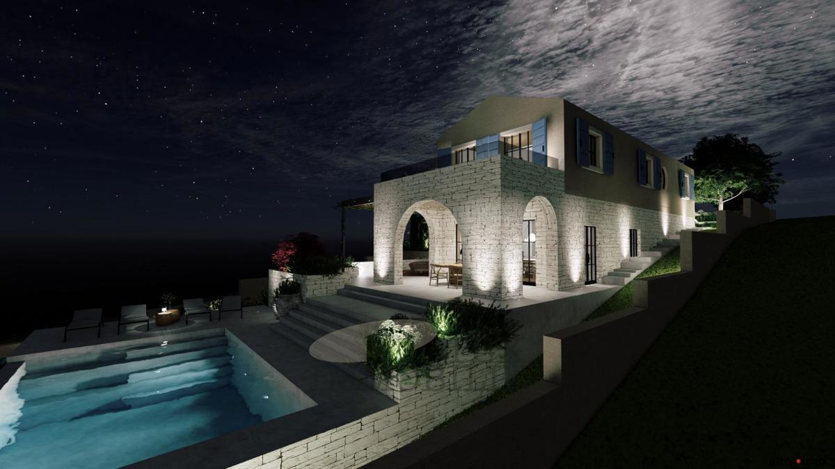 Terreno edificabile con splendida vista mare e permesso di costruire