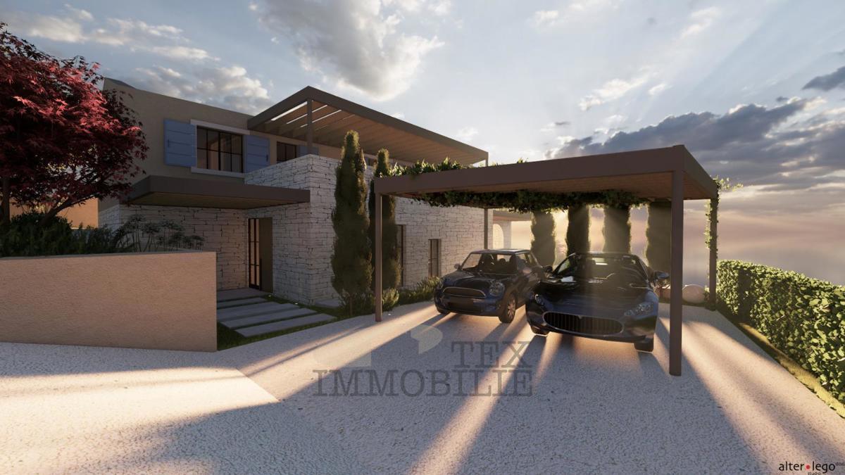 Terreno edificabile con splendida vista mare e permesso di costruire