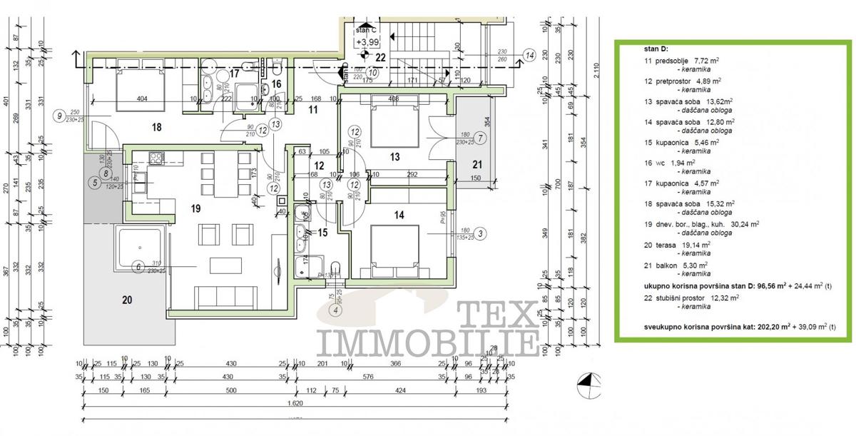 Parenzo, appartamento con una bellissima vista sul mare