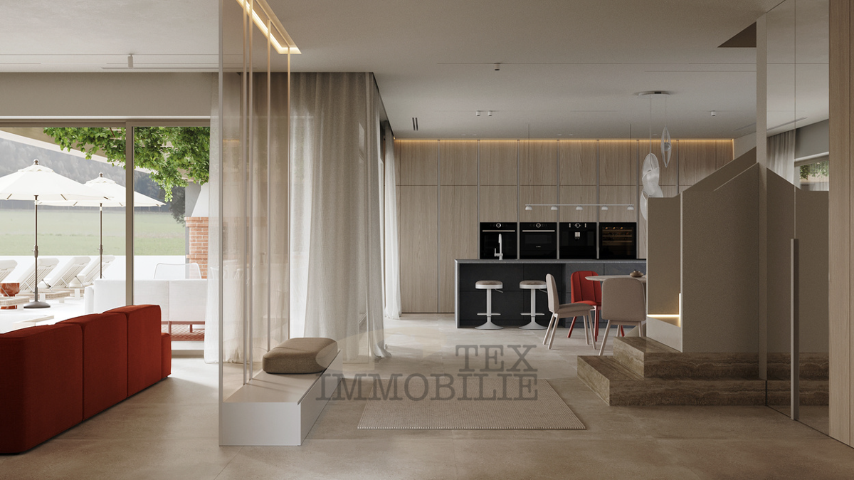 Zona Parenzo, terreno con vista mare con permesso di costruire