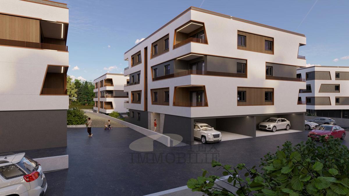 Poreč – Moderno appartamento trilocale a 1 km dal mare – G3