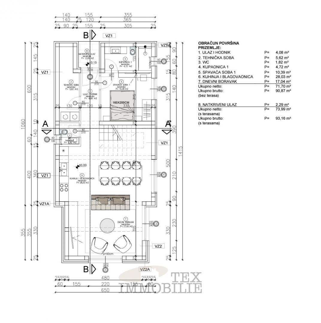 In vendita terreno edificabile di 612 m² con splendida vista su Motovun