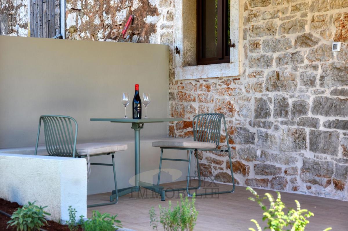 Bella casa in pietra ristrutturata con piscina in vendita