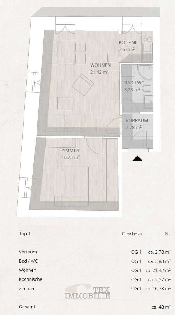 PARENZO – Edificio storico con 4 unità abitative nel pieno centro della città