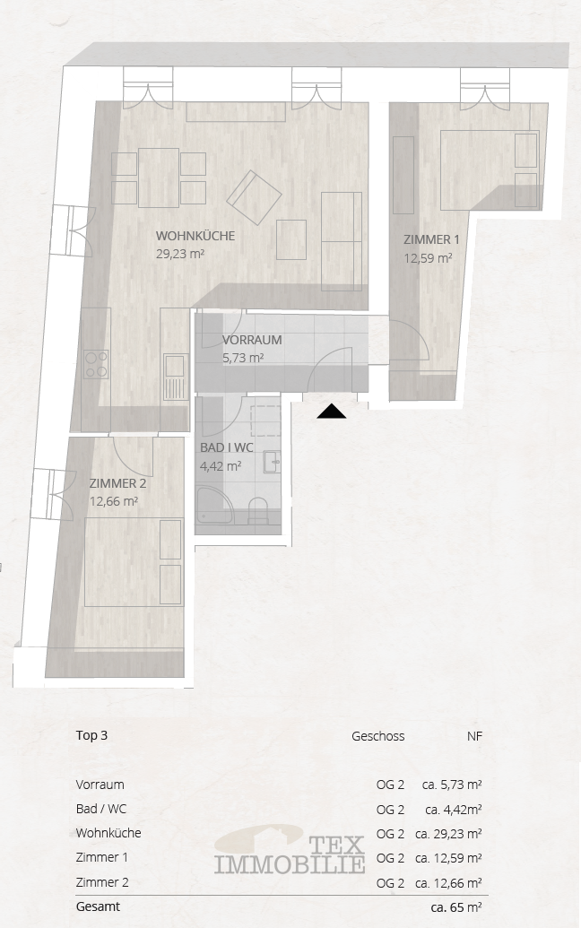 PARENZO – Edificio storico con 4 unità abitative nel pieno centro della città
