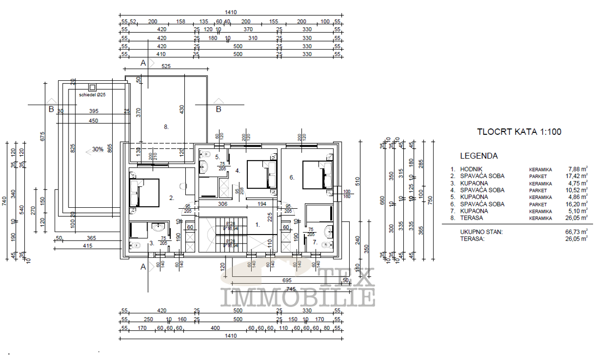 Villa moderna di lusso con piscina in posizione tranquilla, a 7 km da Poreč e dal mare