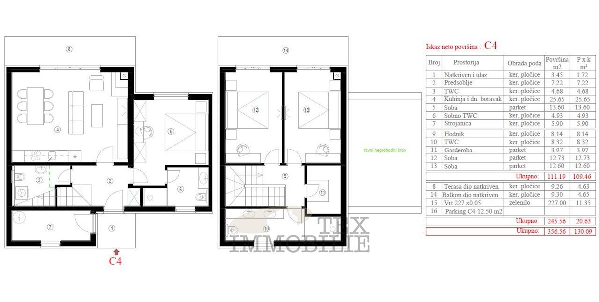 Parenzo - casa moderna a 1300 m dal mare C4