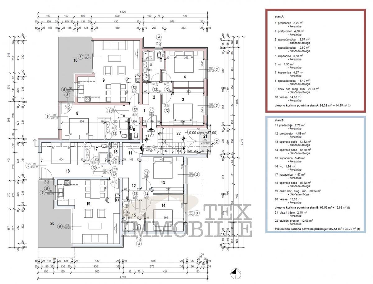 Parenzo - Appartamento con piscina e tre camere da letto