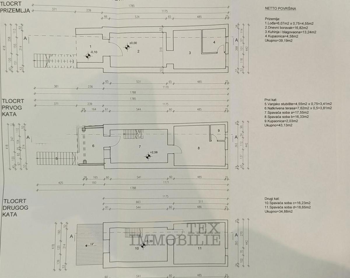 Casa a schiera con due unità abitative, a 10 km da Parenzo