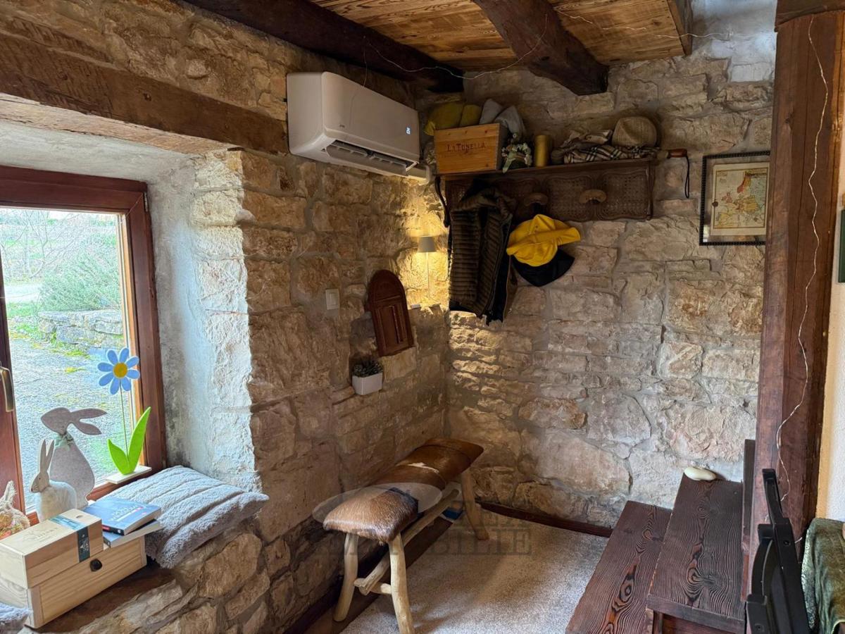 Sveti Petar u Šumi – Casa in pietra istriana ristrutturata con cortile recintato