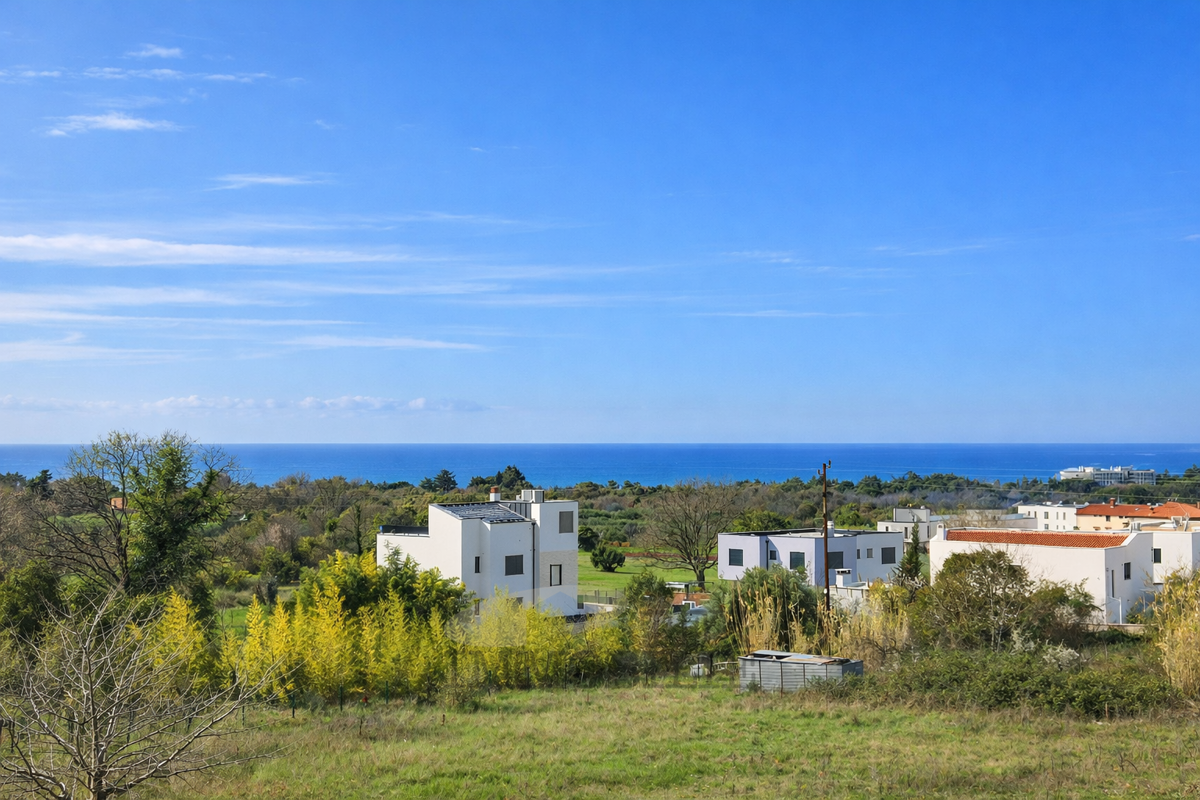 Parenzo, Appartamento moderno con terrazza sul tetto e vista mare – a 1,4 km dal mare