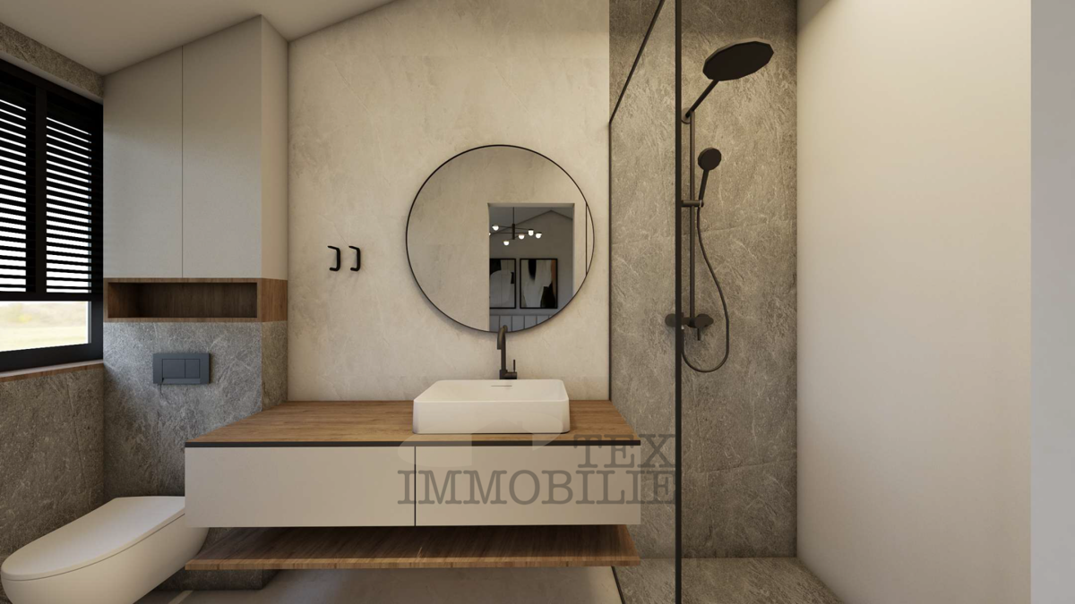 Bella villa moderna con piscina a Parenzo 