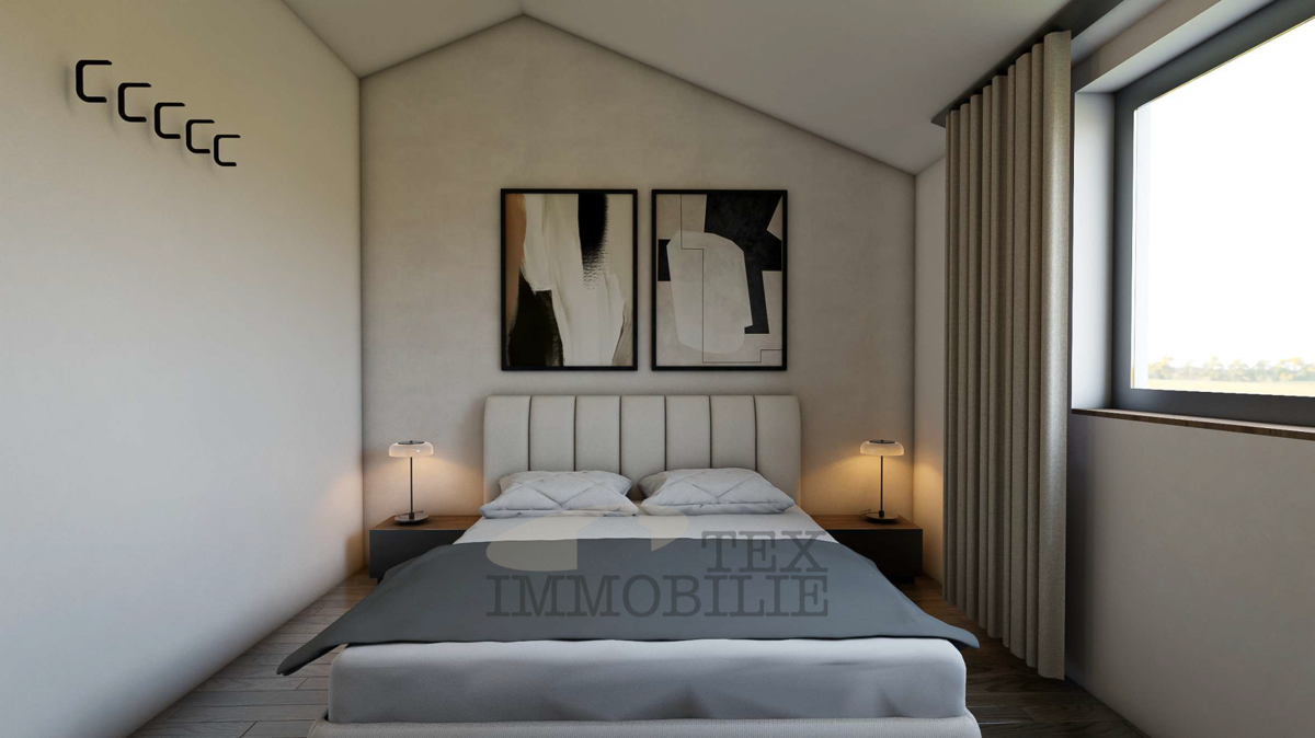 Bella villa moderna con piscina a Parenzo 