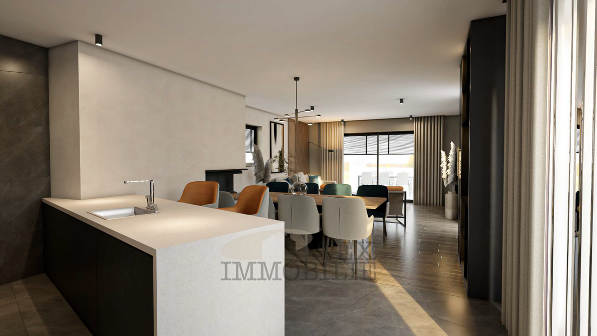 Bella villa moderna con piscina a Parenzo 