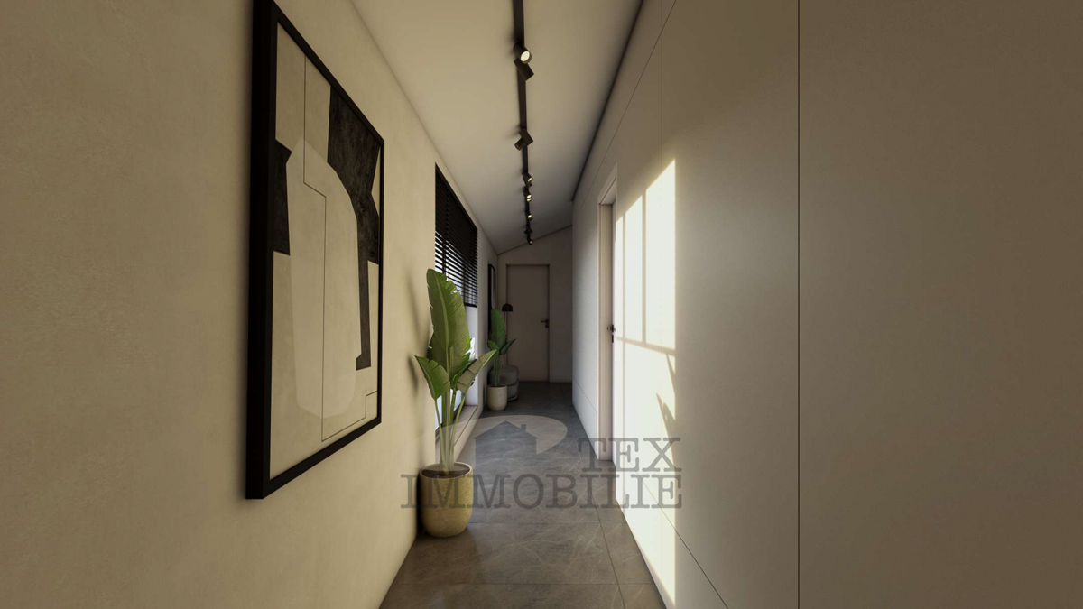 Bella villa moderna con piscina a Parenzo 