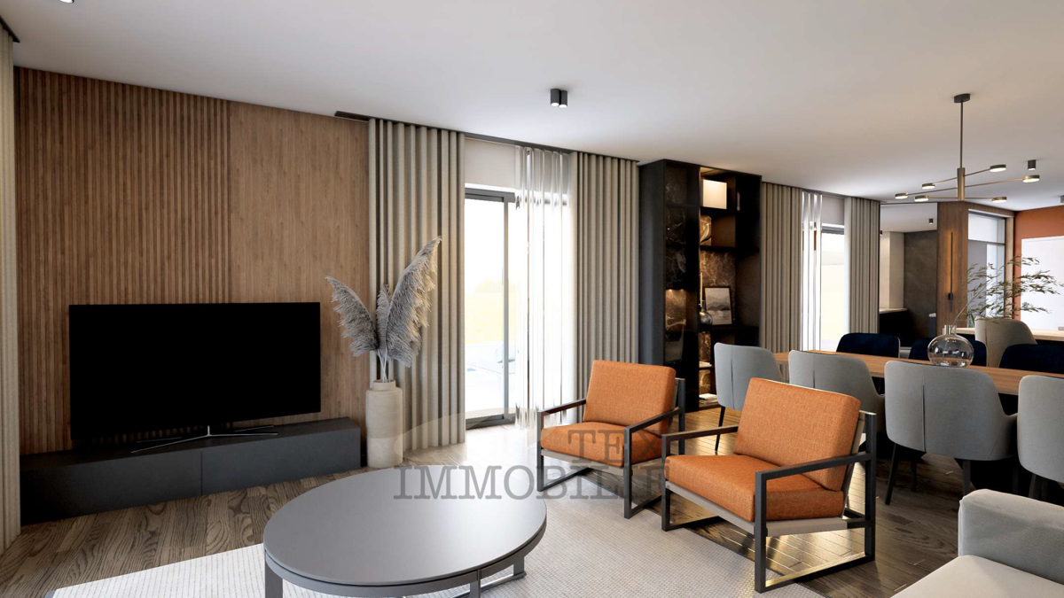 Bella villa moderna con piscina a Parenzo 