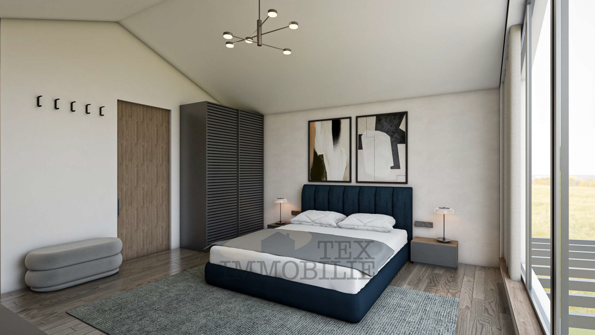 Bella villa moderna con piscina a Parenzo 