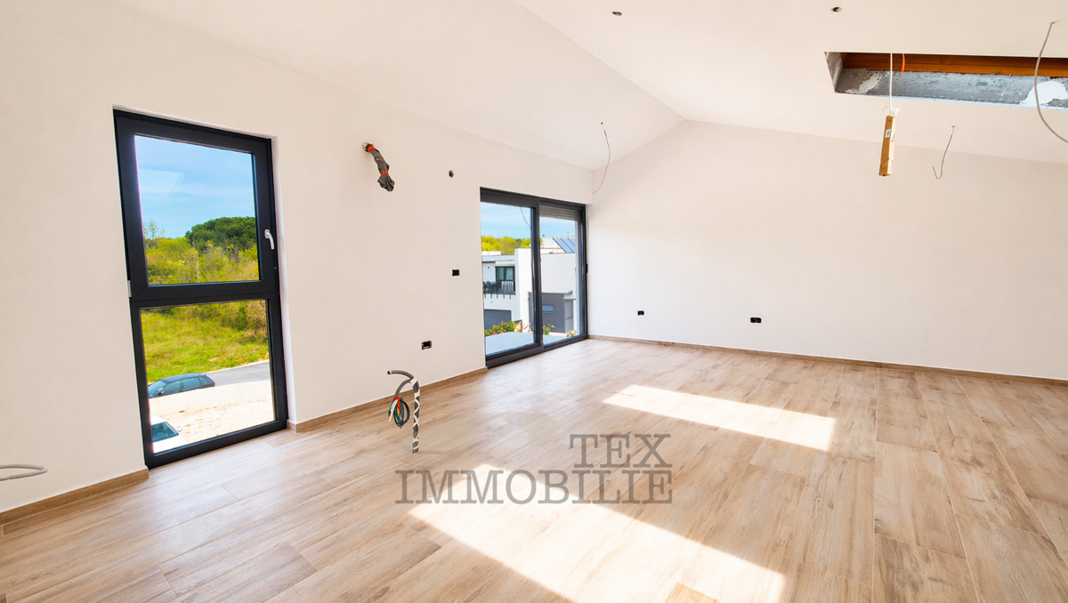 Parenzo, appartamento in costruzione a 1,6 km dal mare - S4