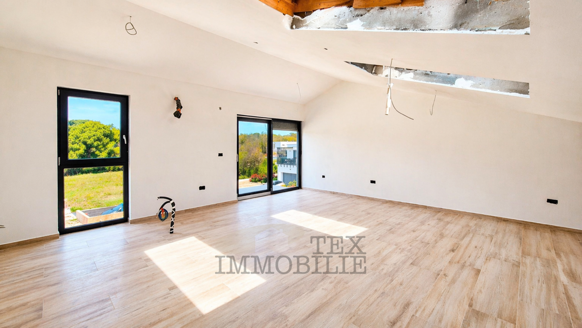 Parenzo, appartamento in costruzione a 1,6 km dal mare - S4