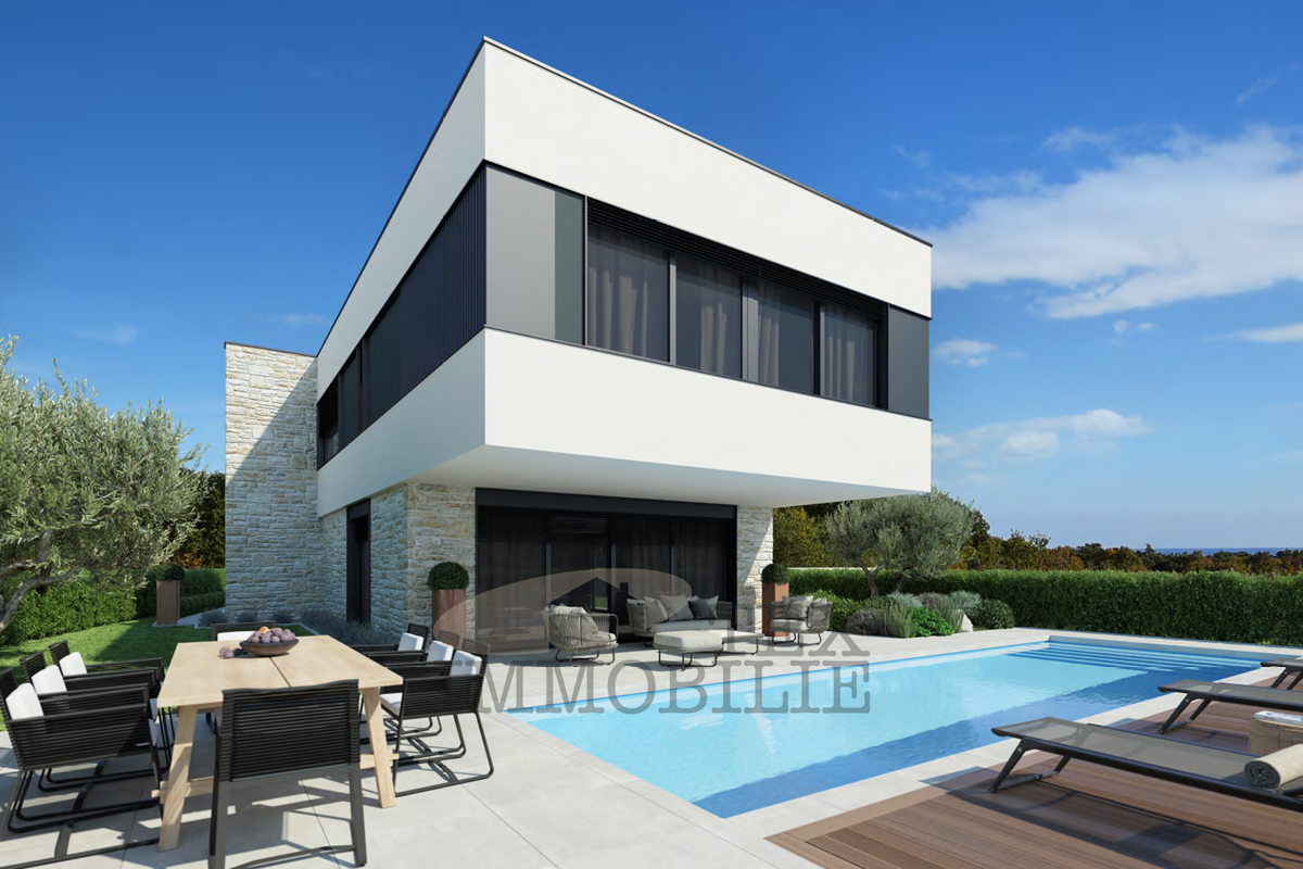 Poreč e dintorni, si vende una bellissima villa con vista mare
