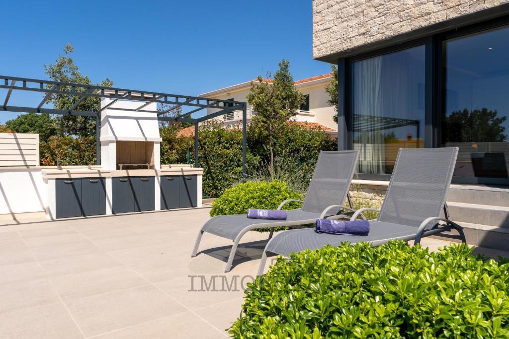 Villa moderna con vista mare a Parenzo 