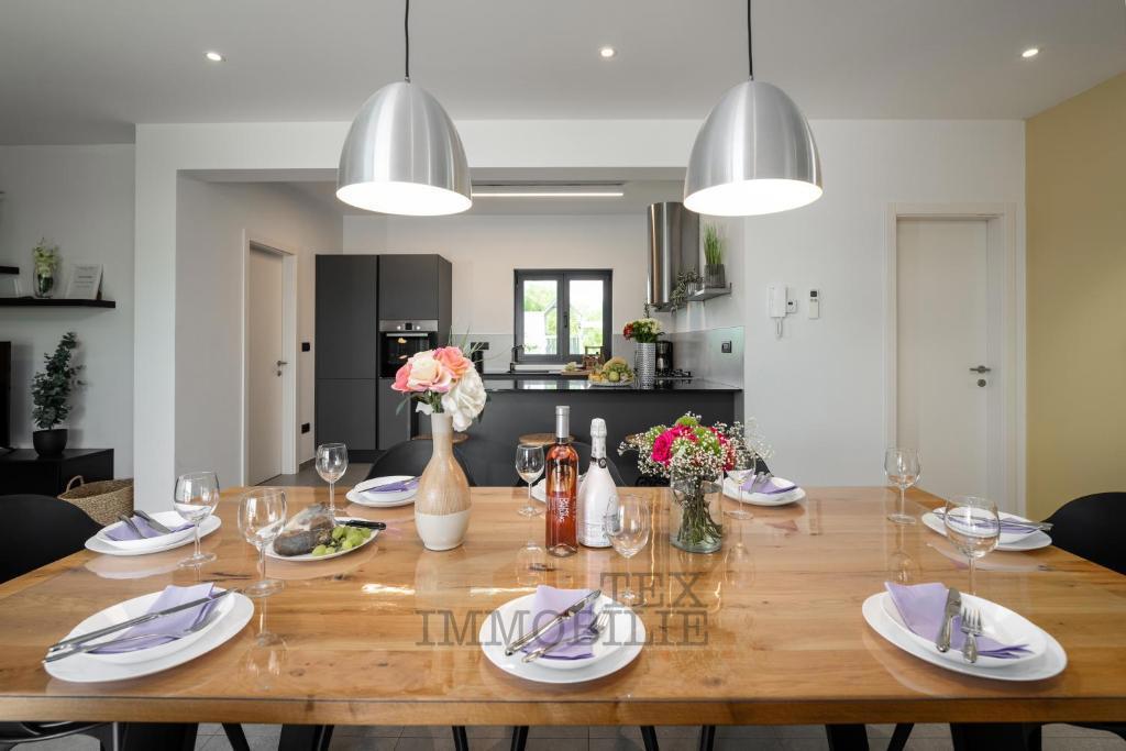 Villa moderna con vista mare a Parenzo 