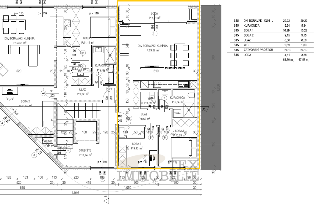 Zona di Parenzo – Appartamento con una splendida vista mare