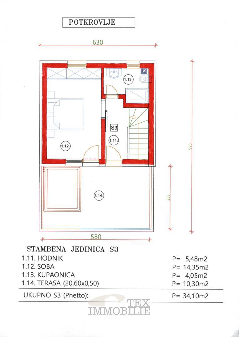 Terreno edificabile non lontano da Parenzo, 1045 m²