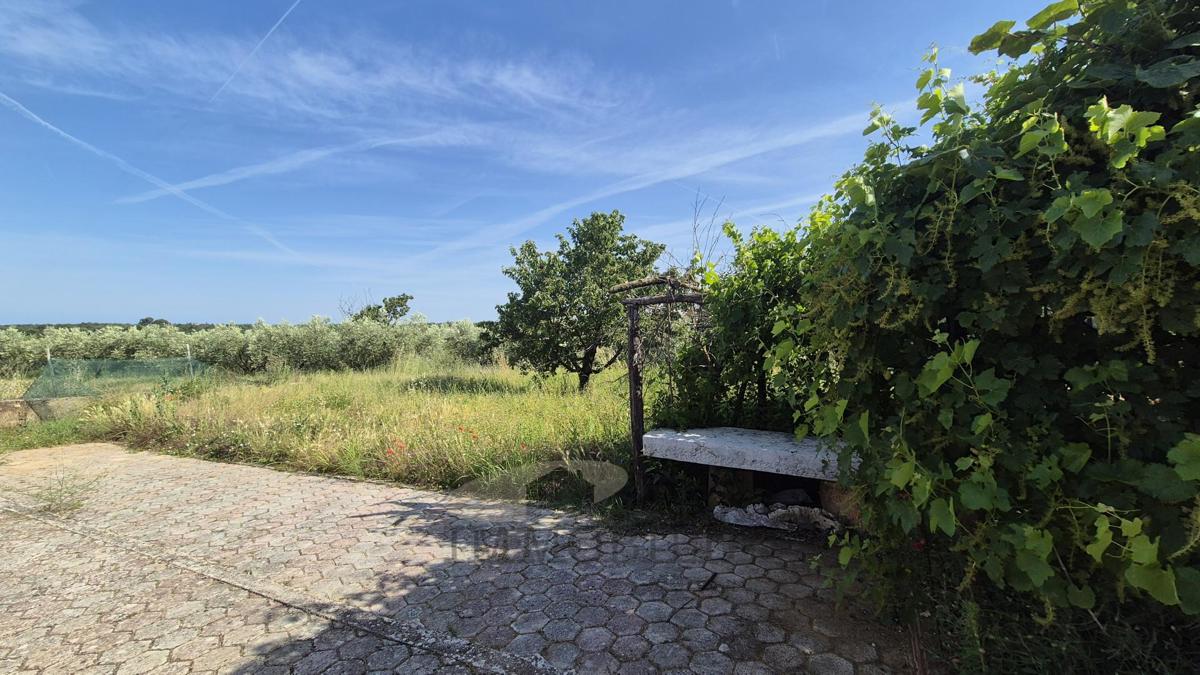 Terreno edificabile con garage legalizzato – posizione tranquilla vicino a Parenzo