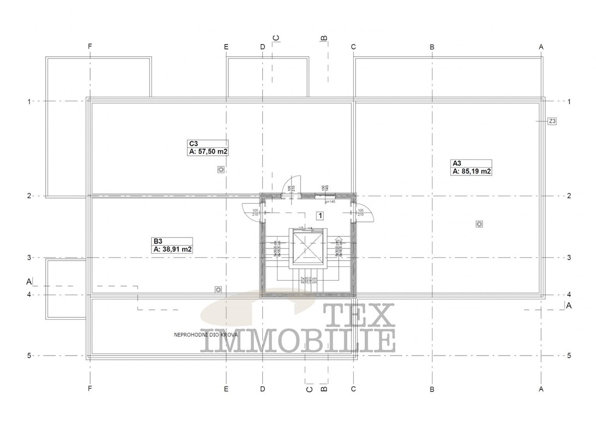 Lussuoso appartamento con due camere da letto, 89,88m2 - C3