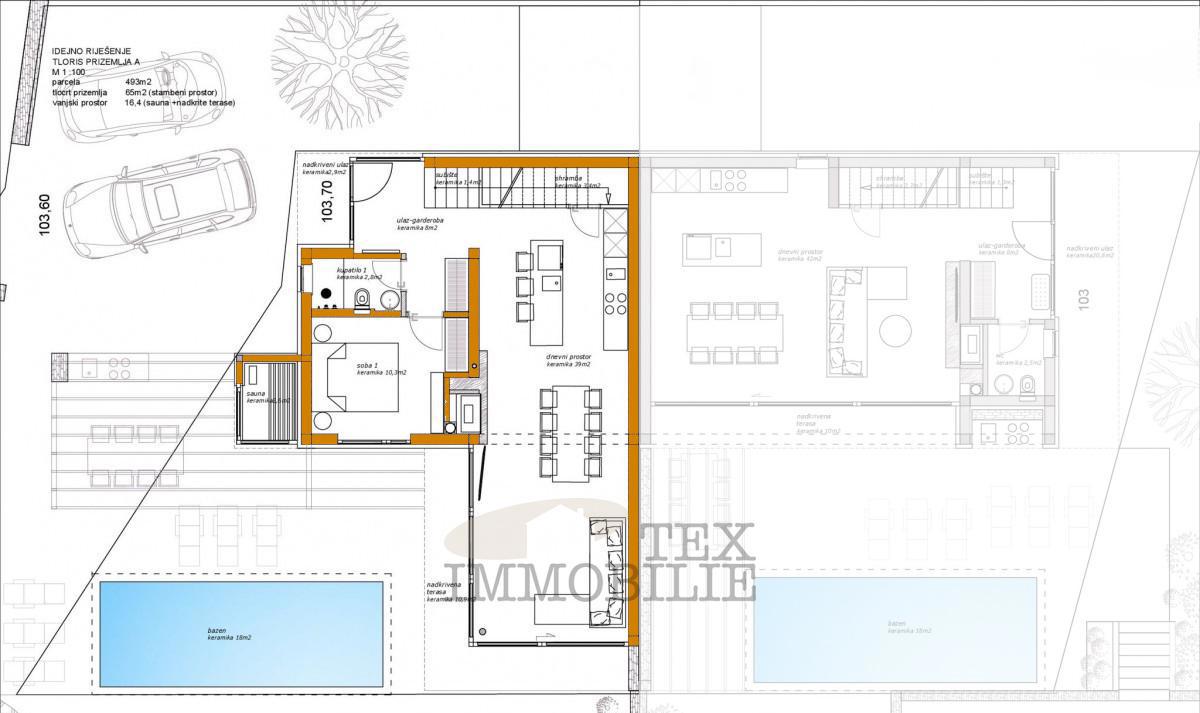 Parenzo - Una bellissima villa moderna a soli 4 km dal mare