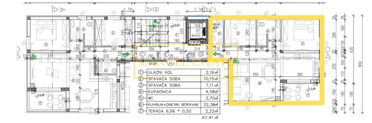 APPARTAMENTO MODERNO E CONFORTEVOLE AL SECONDO PIANO VICINO A POREČ