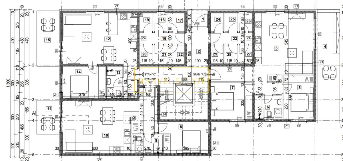 Appartamento al piano terra, 53 m2, Tar-Vabriga