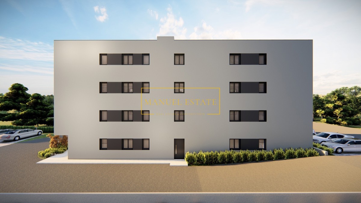 IN VENDITA - APPARTAMENTO MODERNO DI NUOVA COSTRUZIONE (62,40 m²) CON TERRAZZA IN UNA ZONA TRANQUILLA - TAR, VICINO A POREČ, ISTRIA!