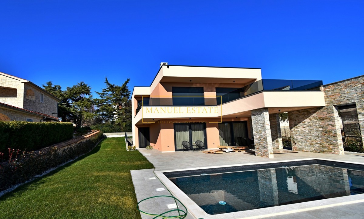 Villa moderna con piscina e wellness (sauna e jacuzzi), Poreč