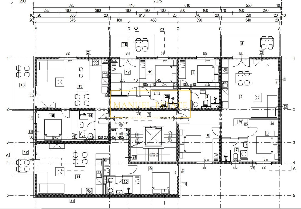 Appartamento monolocale al primo piano, Poreč, Vabriga