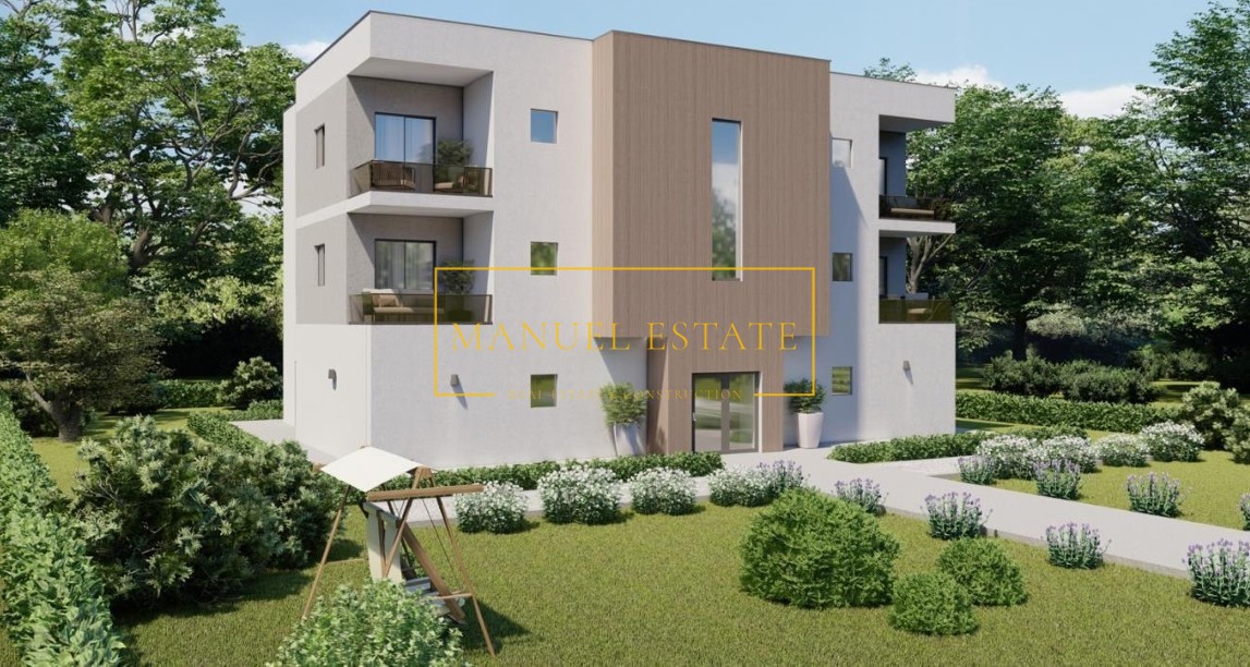 APPARTAMENTO BILOCALI MODERNO DI 76,50 MQ CON TERRAZZA - NOVA VAS, POREČ - ISTRIA!