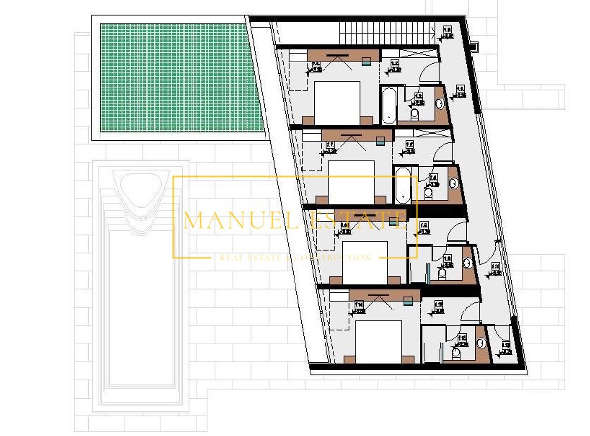 Vuoi acquistare un terreno con un progetto di 7 ville e ristorante di lusso?