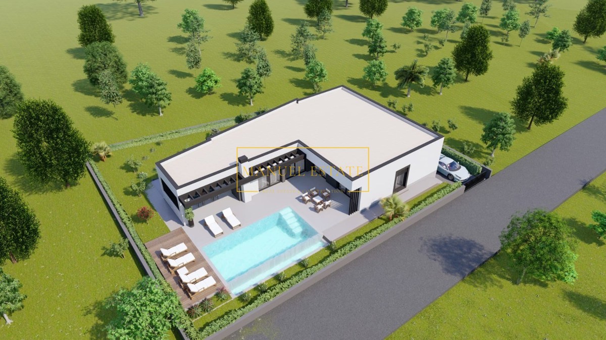 VENDITA – VILLA MODERNA (140 m²) CON PISCINA A MARČANA, VICINO A PULA!