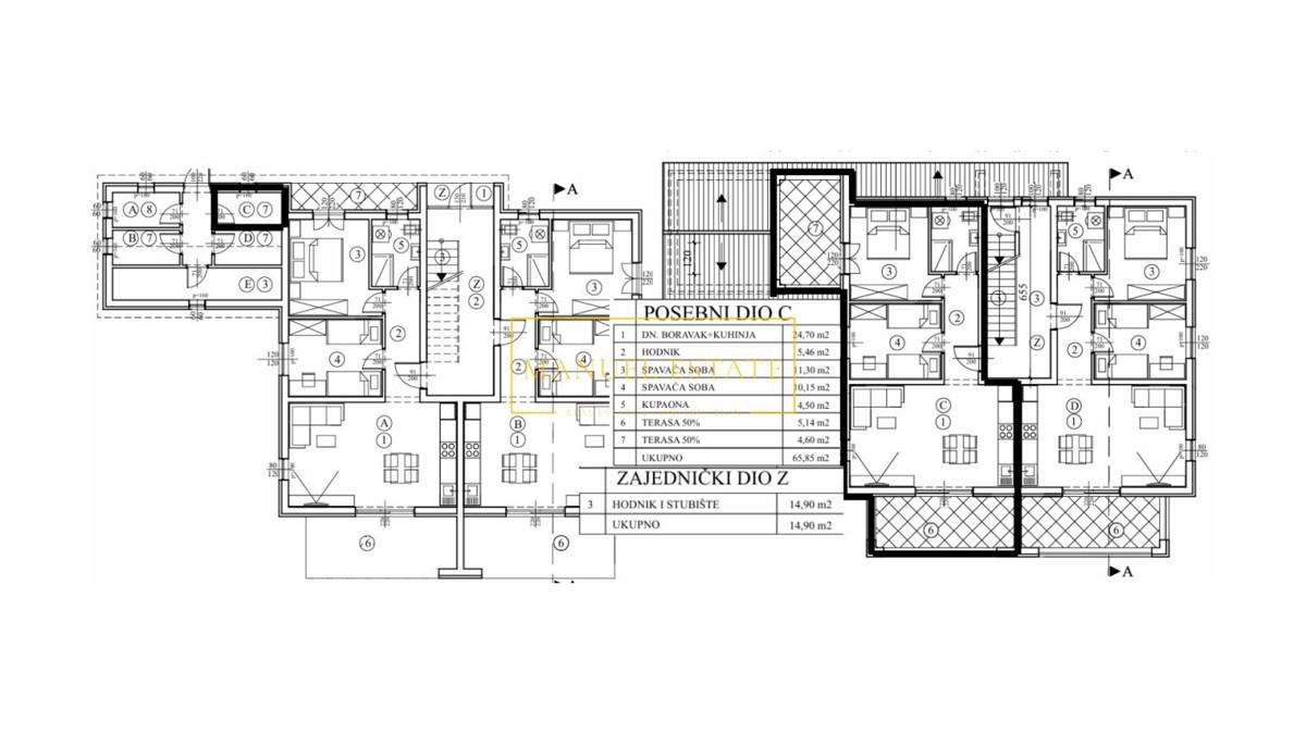 APPARTAMENTO AL PRIMO PIANO, 69 M2, DINTORNI DI PARENZO