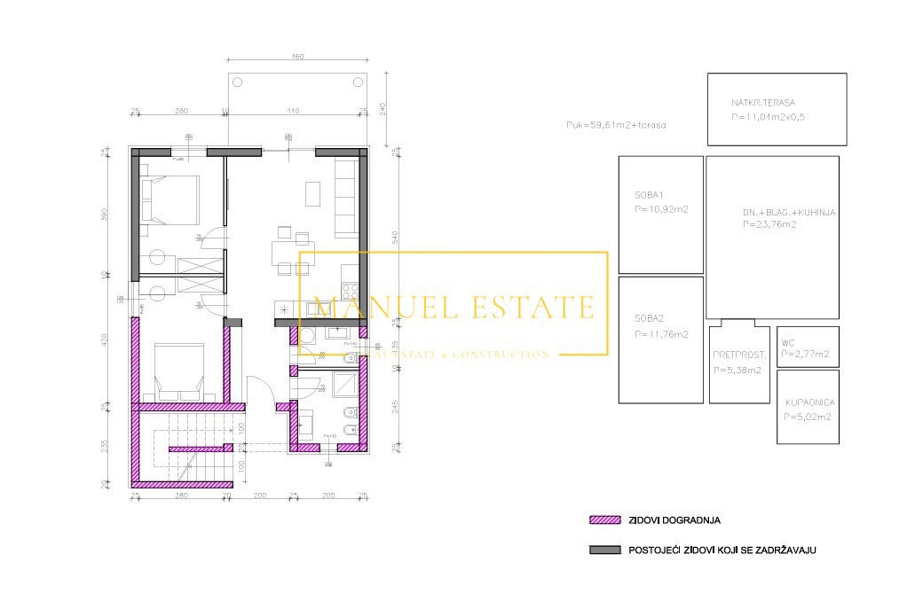 BELLISSIMA CASA CON APPARTAMENTI A 100 M DAL MARE – PERFETTA PER IL RIPOSO E L'INVESTIMENTO, NOVIGRAD, ISTRIA!