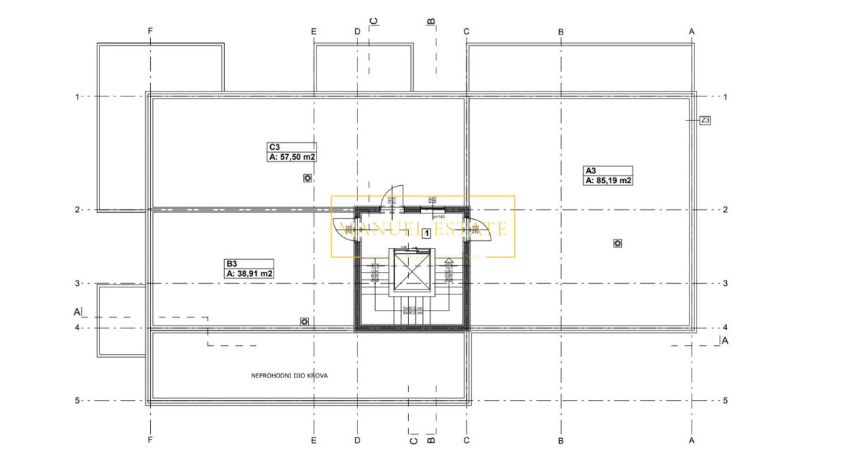 Appartamento con una camera da letto al terzo piano, vicino a Parenzo