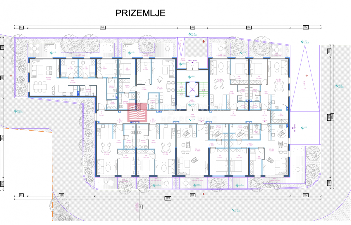 Appartamento Centar, Slavonski Brod, 53,45m2