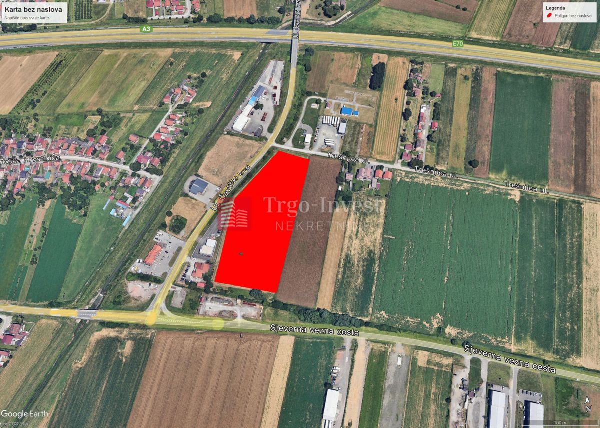 Terreno Podvinje, Slavonski Brod, 21.500m2