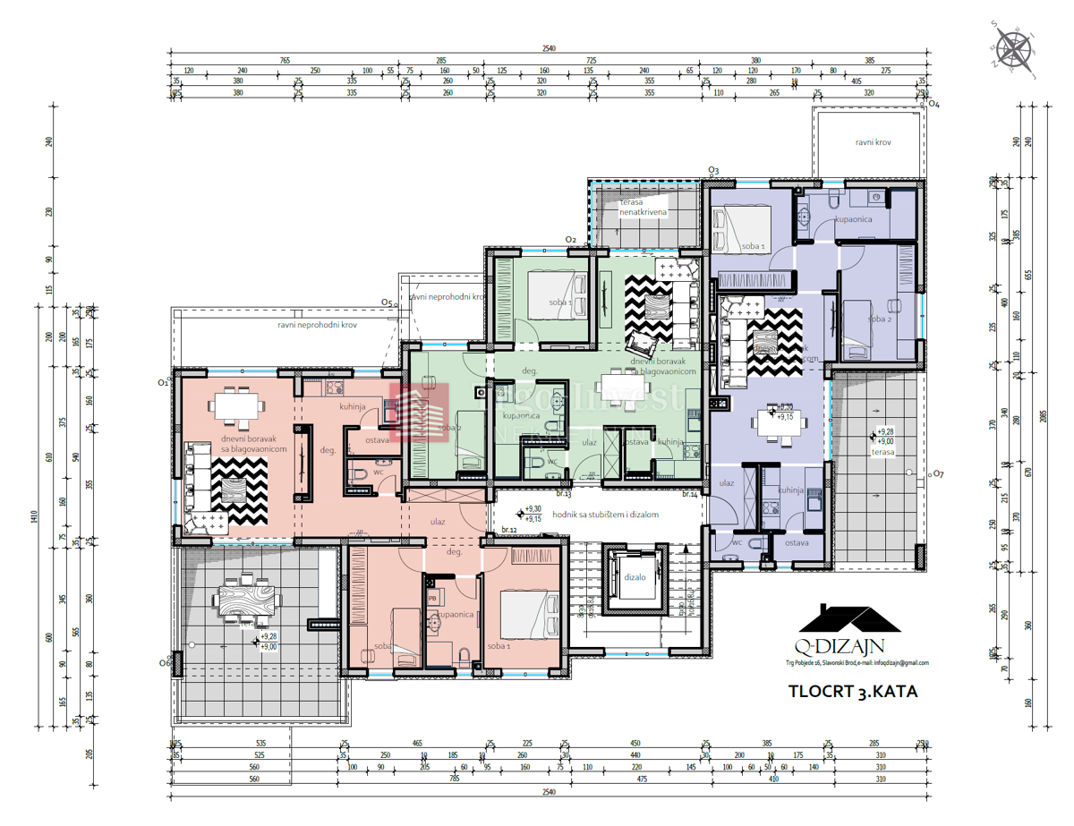 Appartamento Naselje Zrinski-Frankopana, Slavonski Brod, 77,10m2