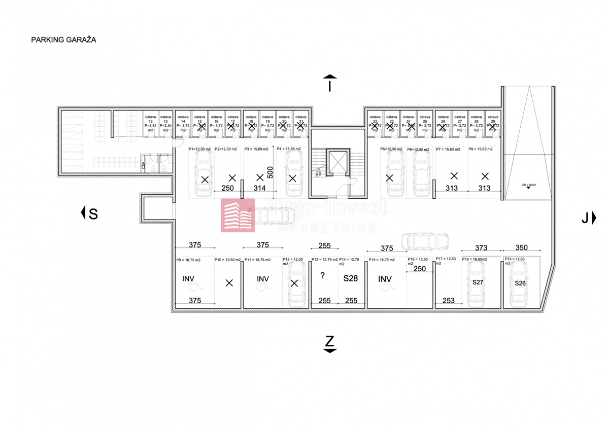 Appartamento Centar, Slavonski Brod, 103,57m2